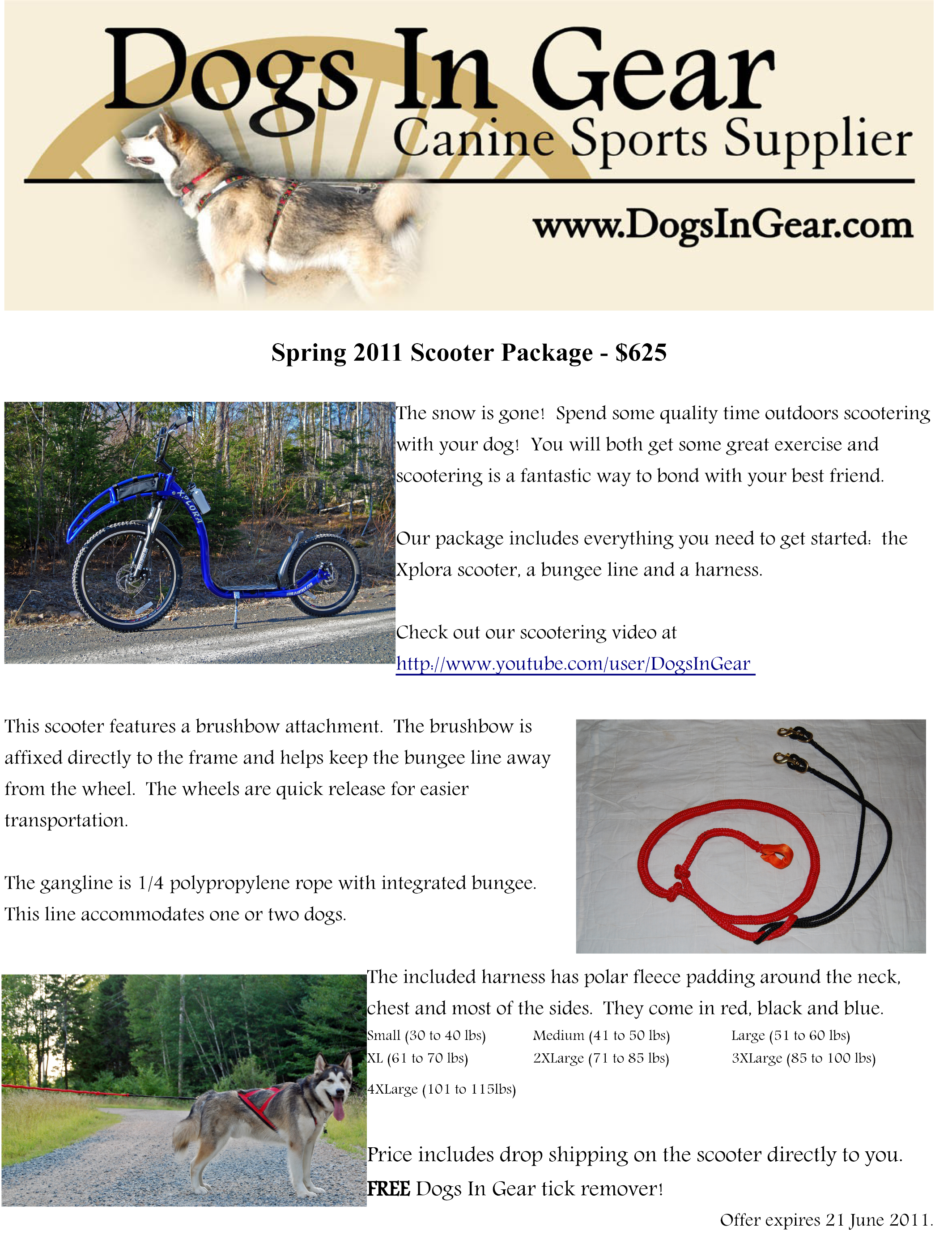 Spring 2011 Scooter Package